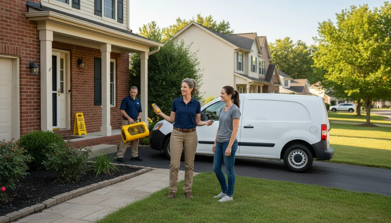 Water restoration image for Fire And Smoke Damage Restoration in Brodhead, KY